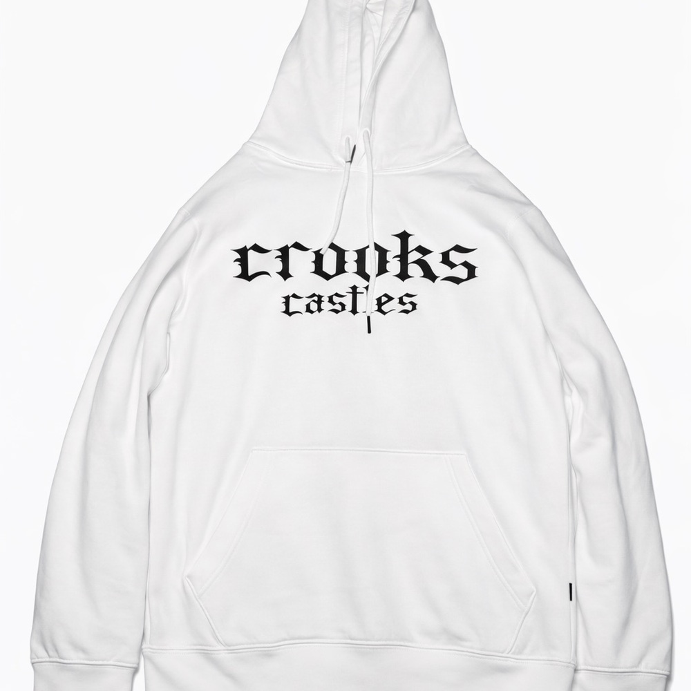 Crooks & Castles White Hoodie for Men